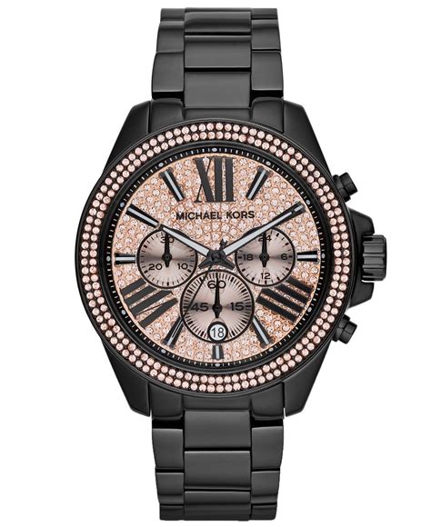 montres michael kors femme prix|Michael Kors black watches women.